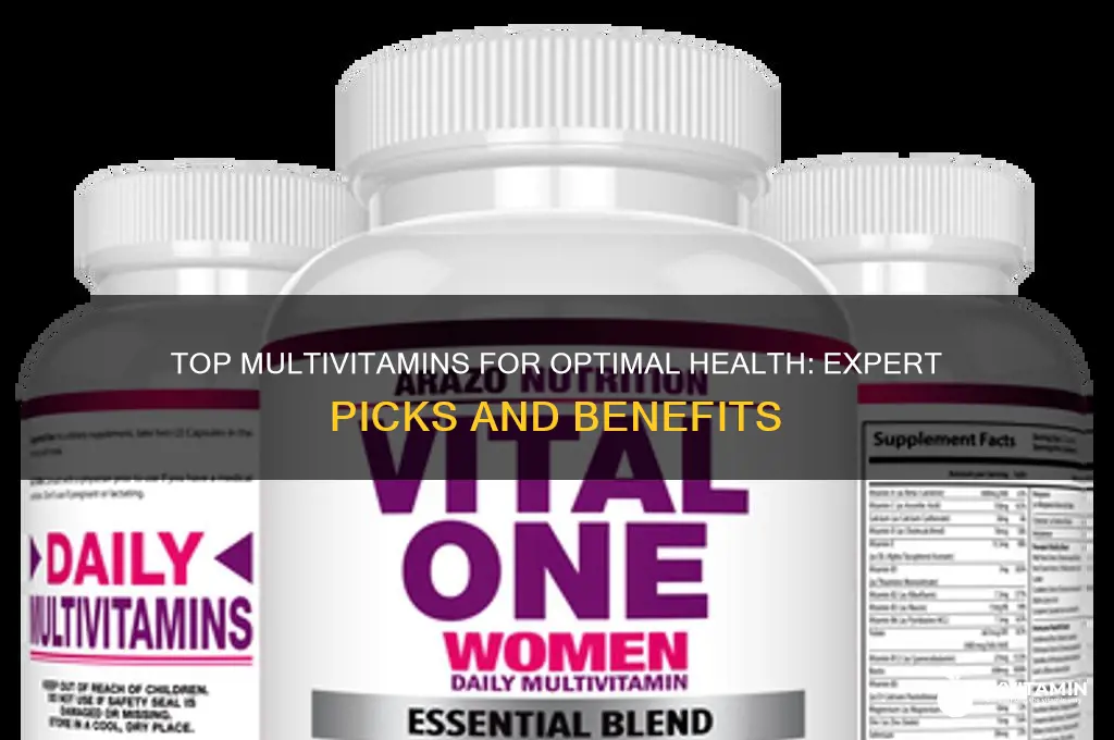 what are the best multivitamins