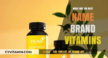 Top Name Brand Vitamins: Quality Supplements for Optimal Health