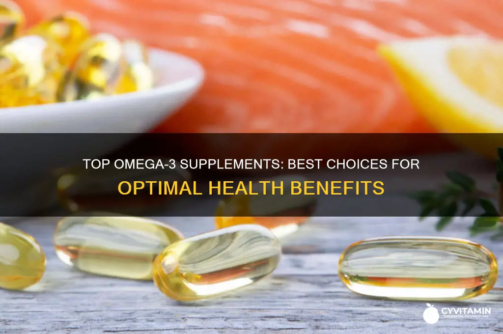 what are the best omega 3 vitamins to take