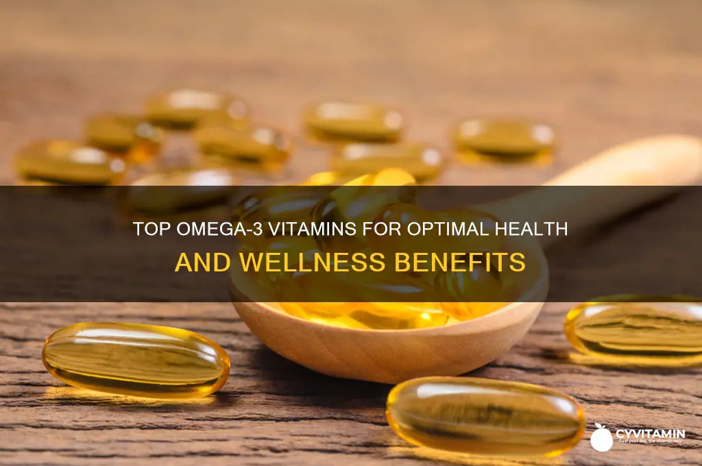 what are the best omega 3 vitamins
