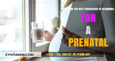 Optimal Prenatal Vitamin Percentages for a Healthy Pregnancy Journey