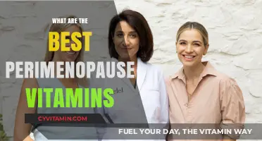 Top Perimenopause Vitamins for Hormonal Balance and Wellness