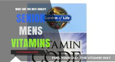 Top Senior Men's Vitamins for Optimal Health and Wellness