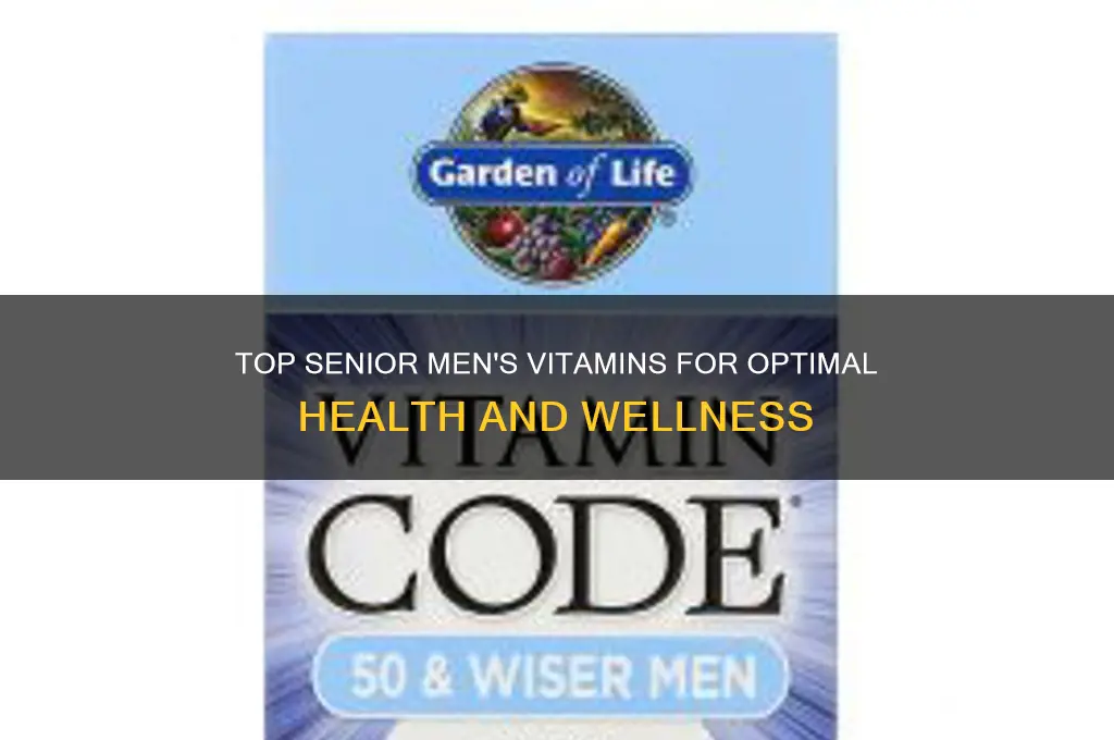what are the best quality senior mens vitamins