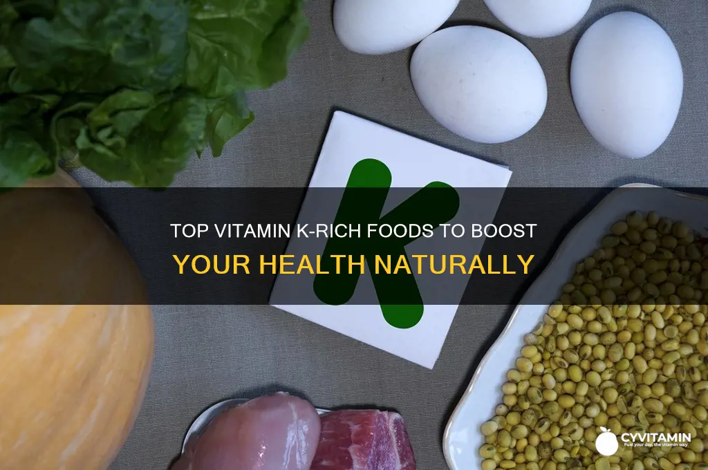 what are the best sources of vitamin k