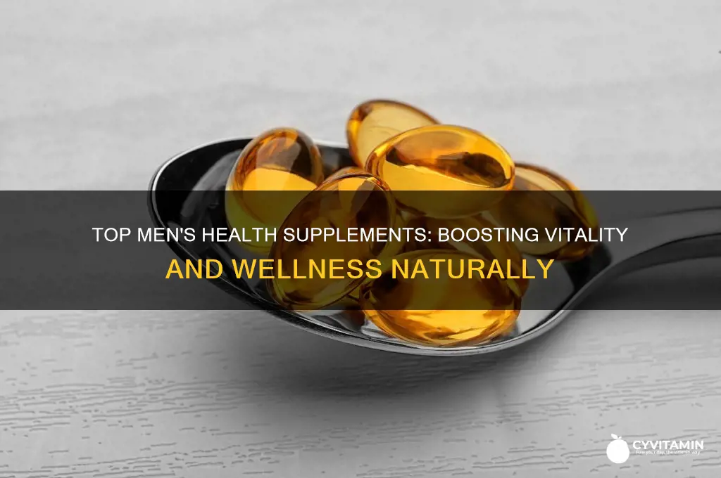 what are the best supplements for men