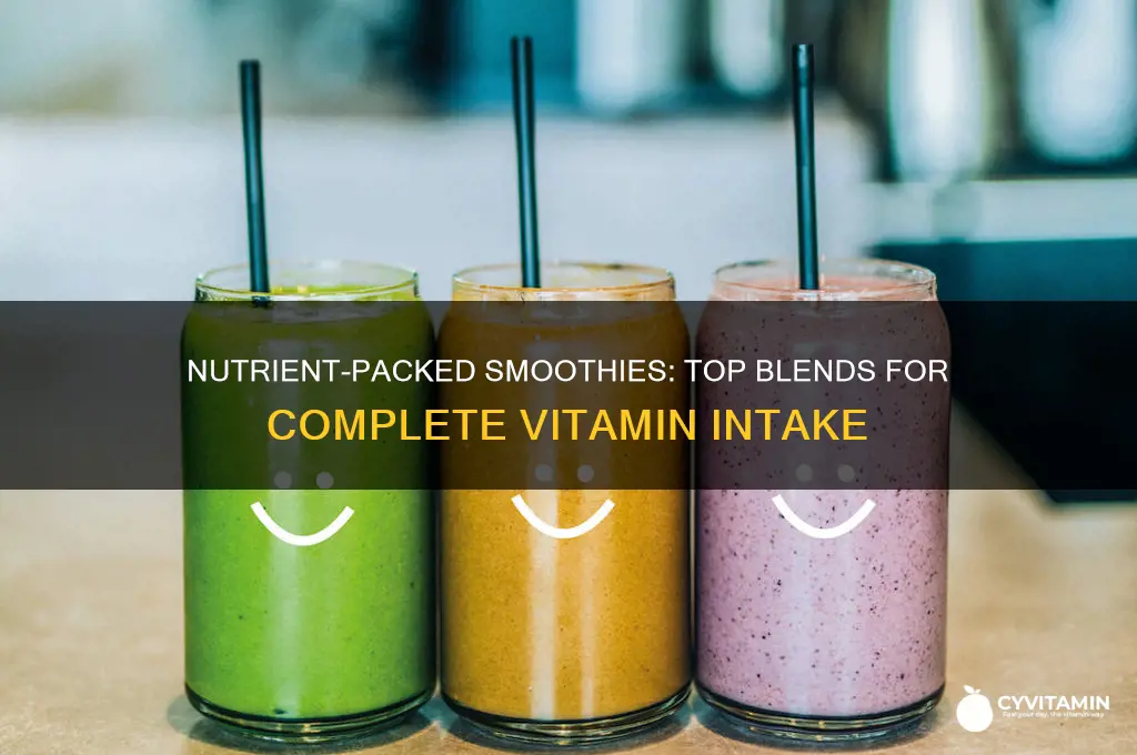 what are the best types of smoothies for all vitamins