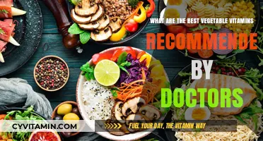 Doctor-Recommended Vegetable Vitamins for Optimal Health and Wellness