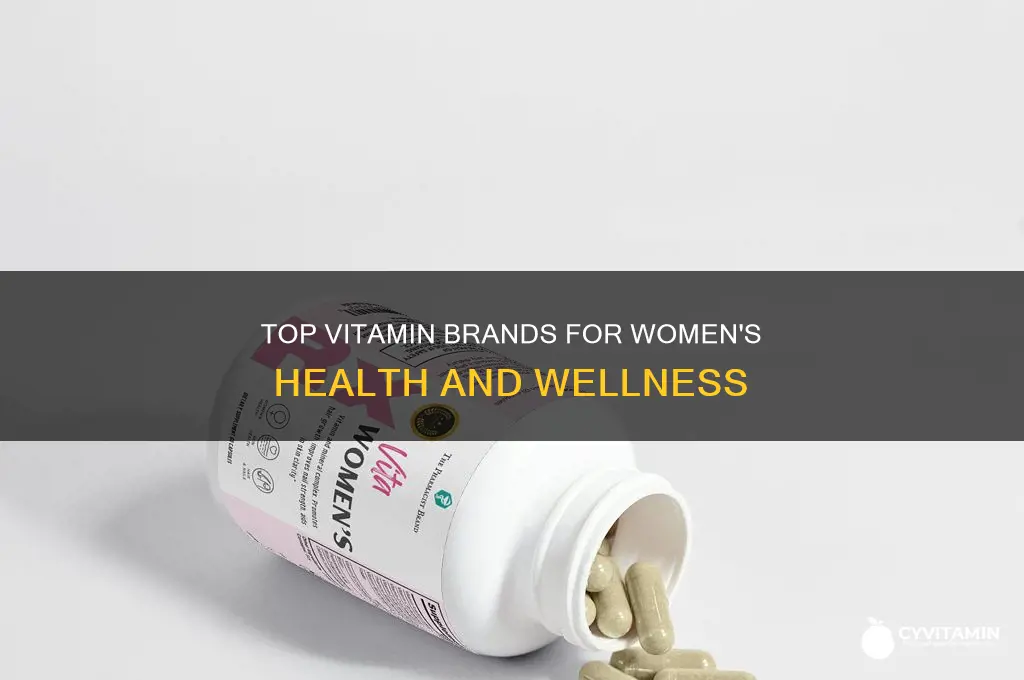 what are the best vitamin brands for women