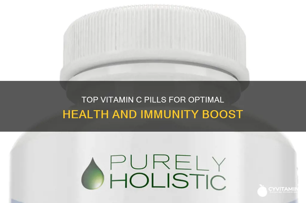 what are the best vitamin c pills