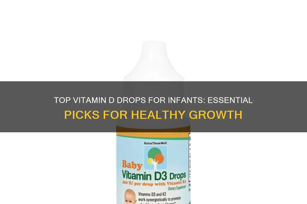 what are the best vitamin d drops for babies