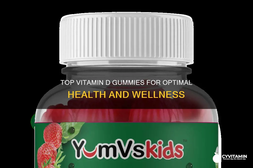what are the best vitamin d gummies