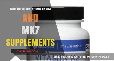 Top Vitamin K2 MK4 & MK7 Supplements for Optimal Health