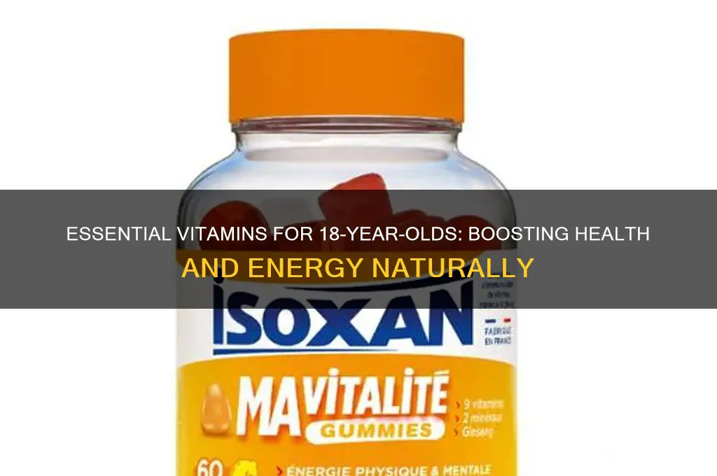 what are the best vitamins for 18 year olds