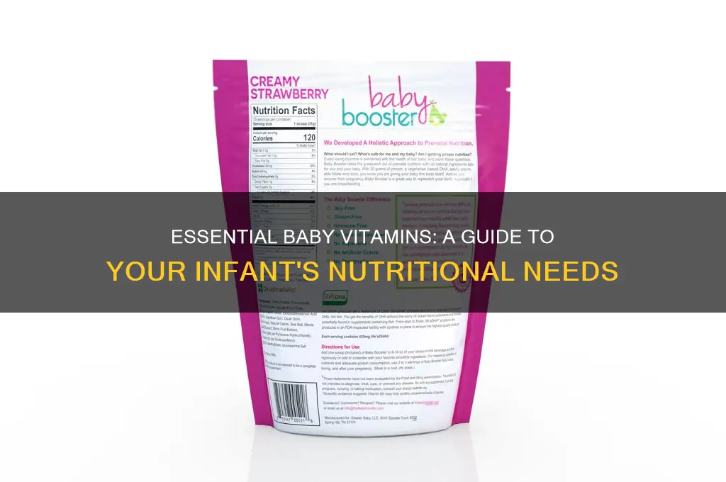 what are the best vitamins for babies
