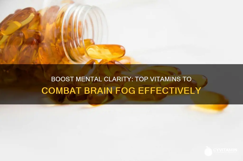 what are the best vitamins for brain fog