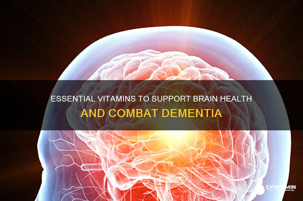 what are the best vitamins for dementia