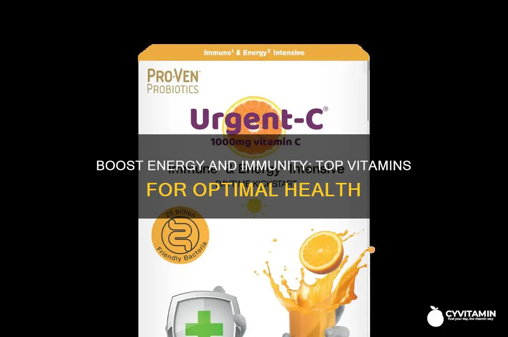what are the best vitamins for energy and immune system