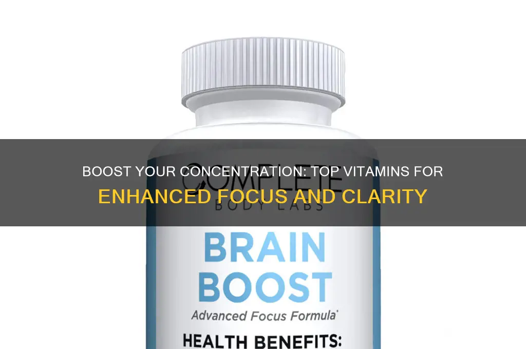 what are the best vitamins for focus