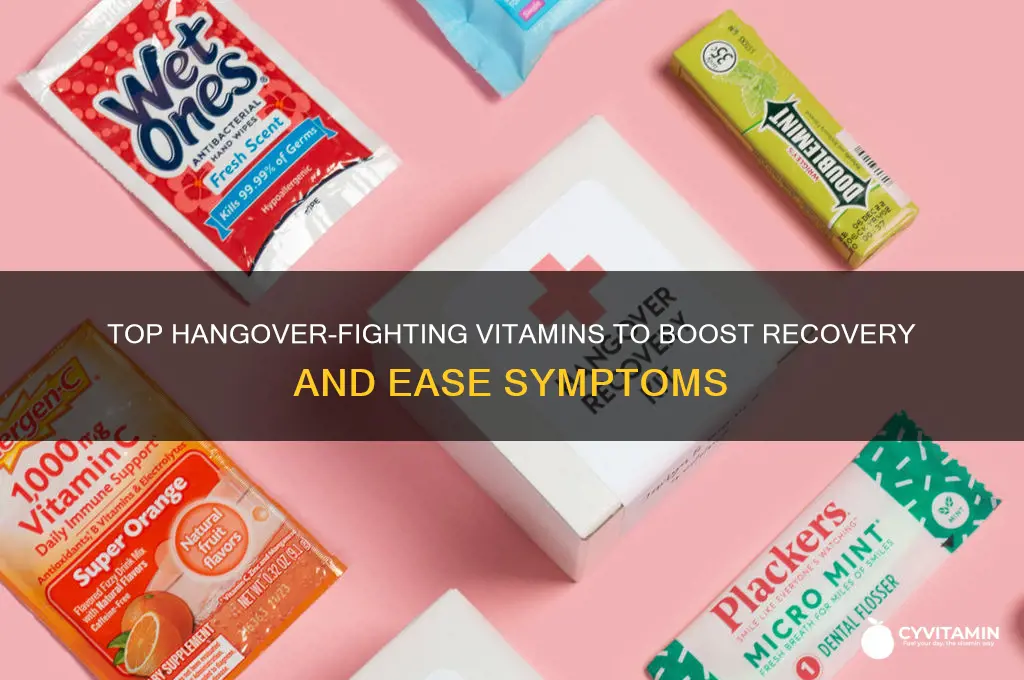 what are the best vitamins for hangover