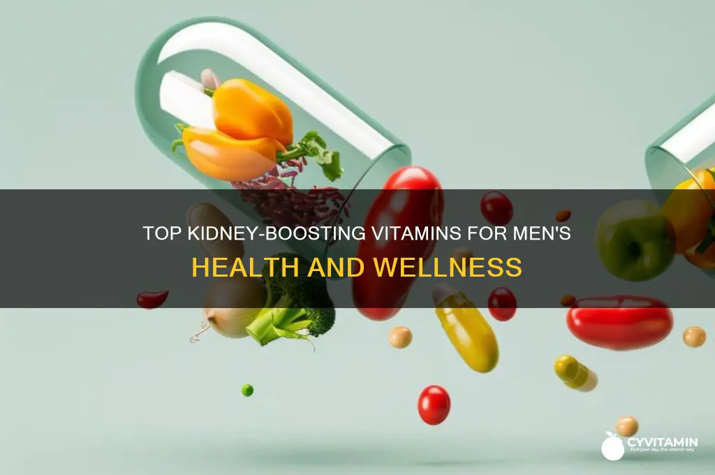what are the best vitamins for kidneys in men