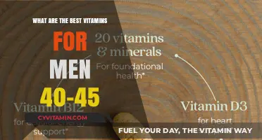 Essential Vitamins for Men Aged 40-45: Boost Health and Vitality