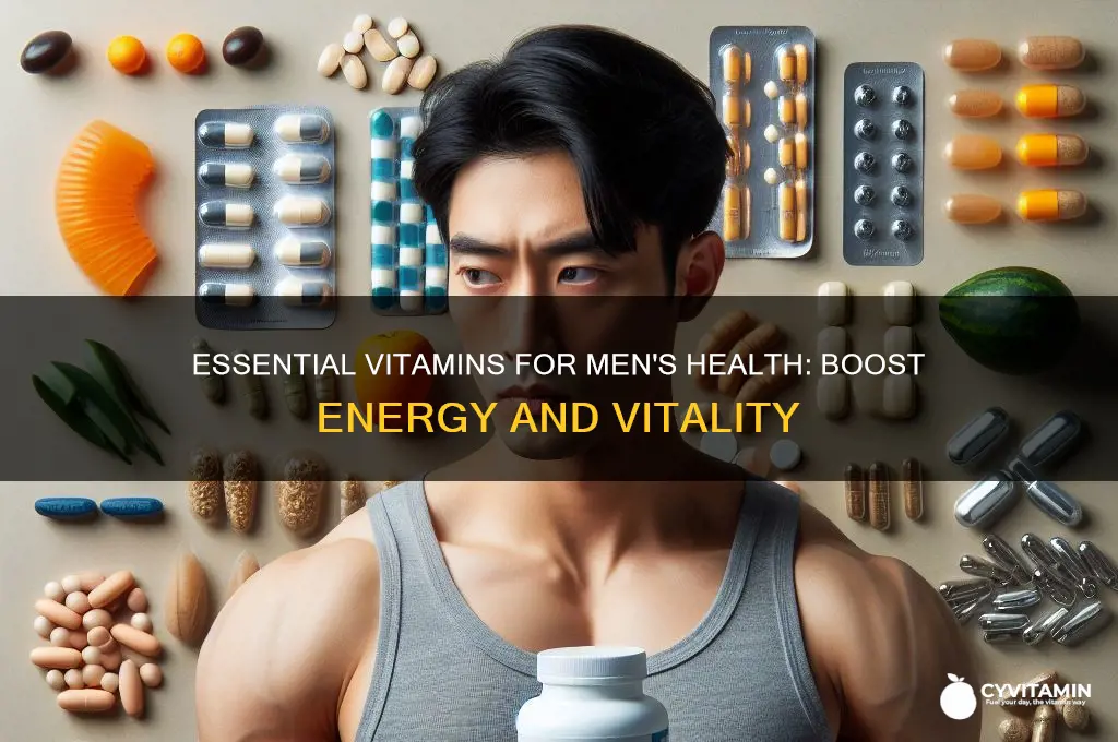 what are the best vitamins for men