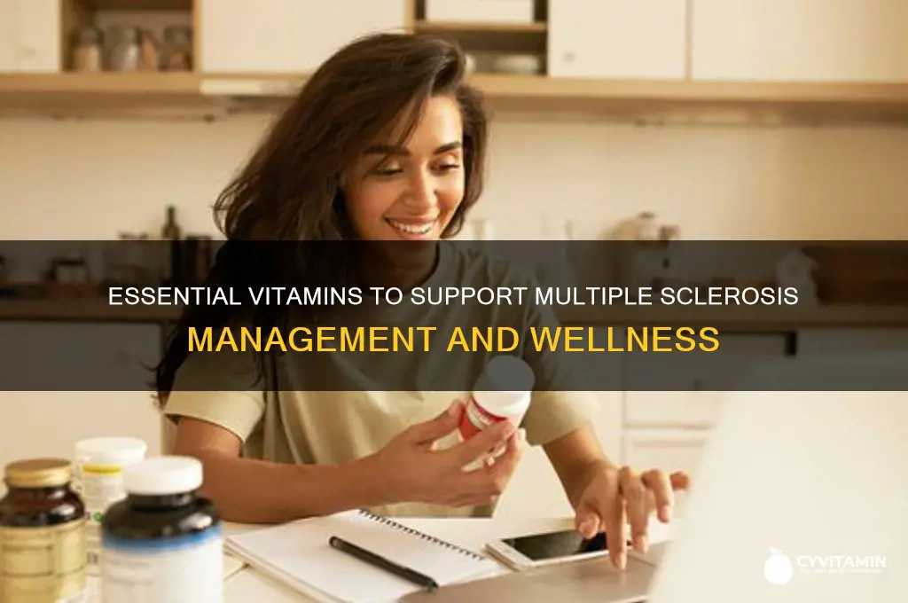 what are the best vitamins for multiple sclerosis