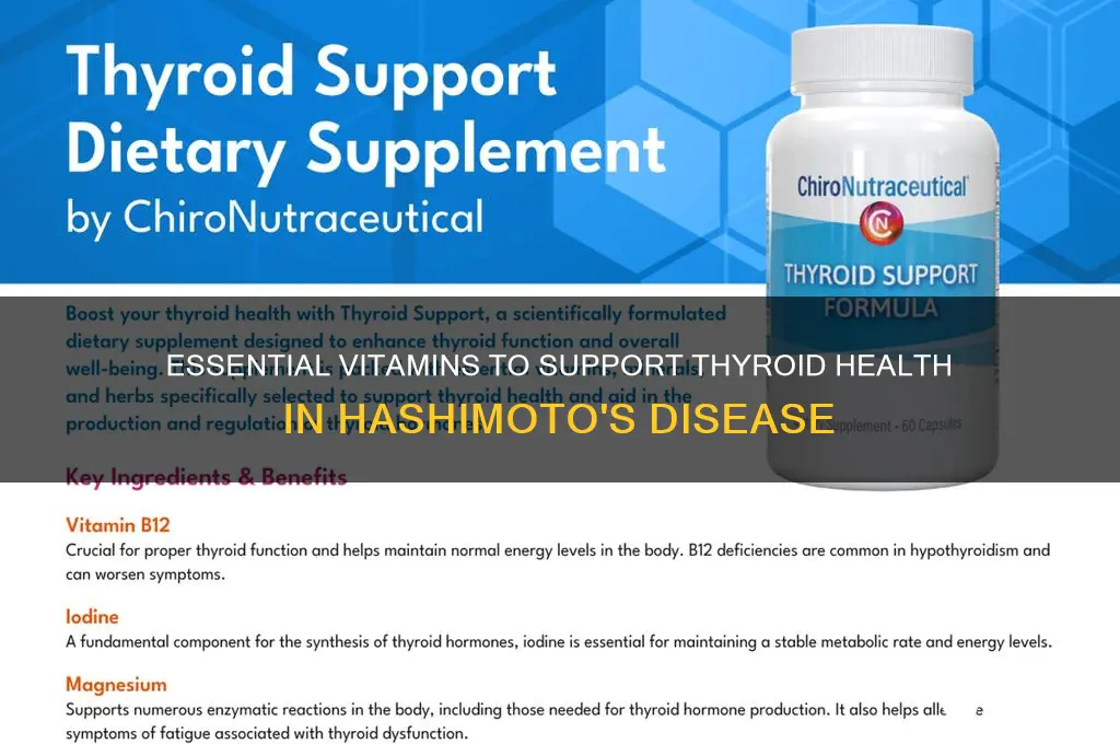 what are the best vitamins for treating hashimotos disease