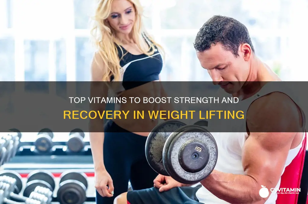 what are the best vitamins for weight lifting