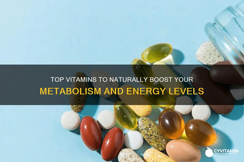 what are the best vitamins to boost metabolism