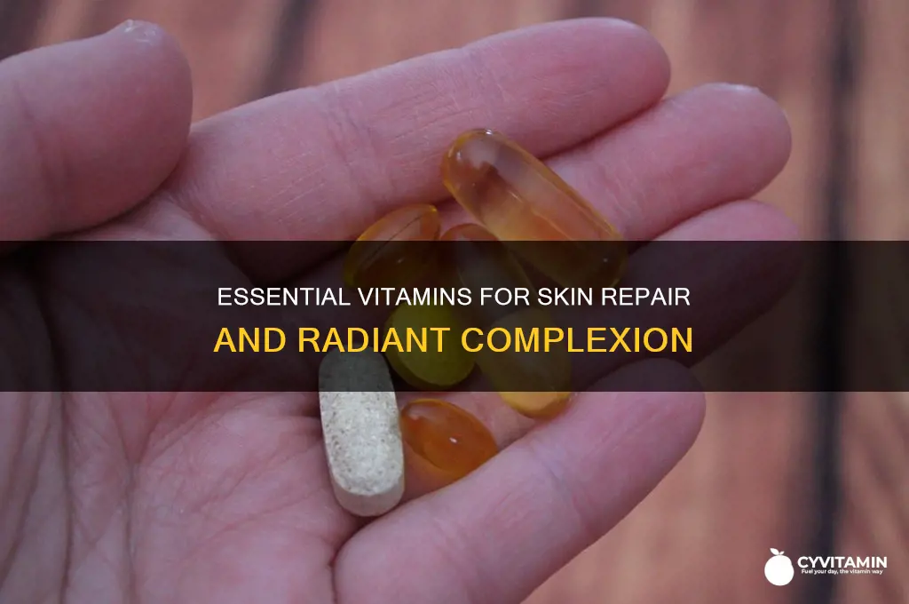 what are the best vitamins to repair skin