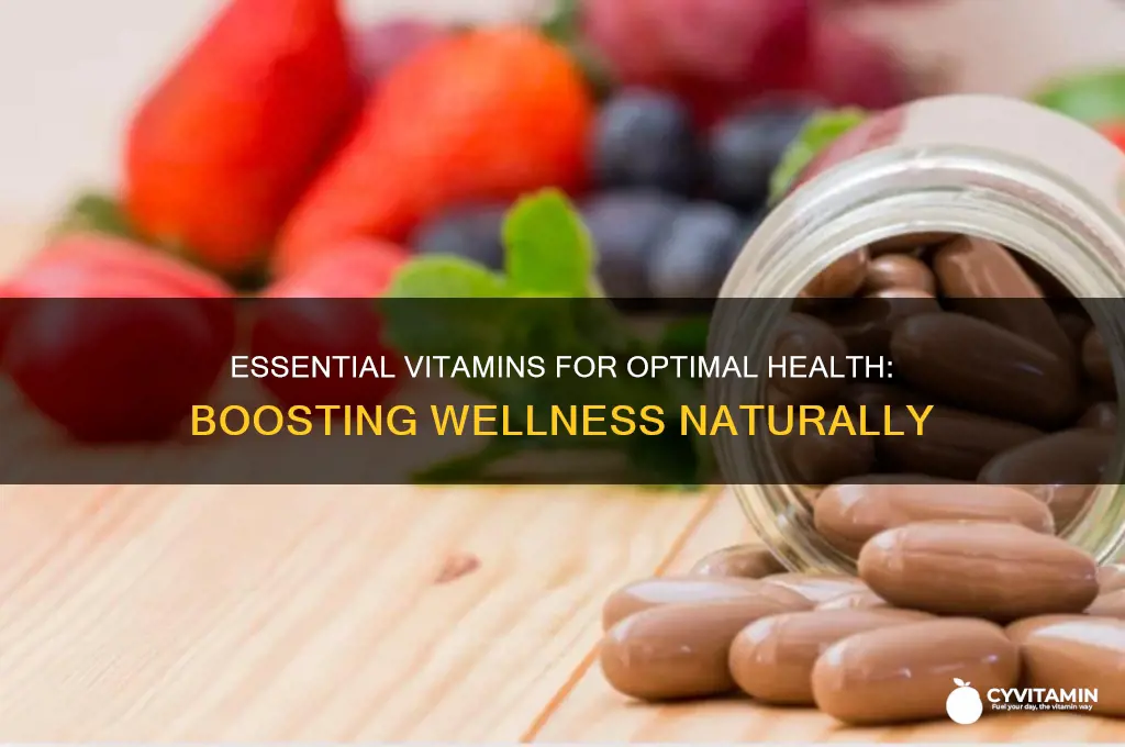 what are the best vitamins to take for overall health
