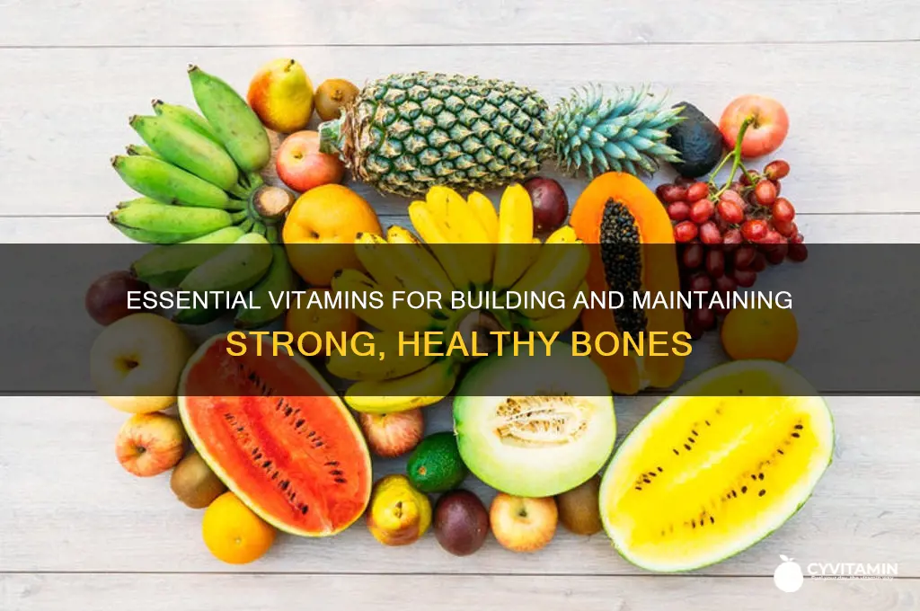 what are the best vitamins to take for strong bones