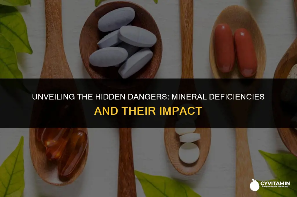 what are the deficiency of minerals
