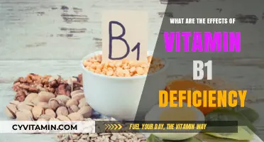Unveiling the Impact of Vitamin B1 Deficiency on Health