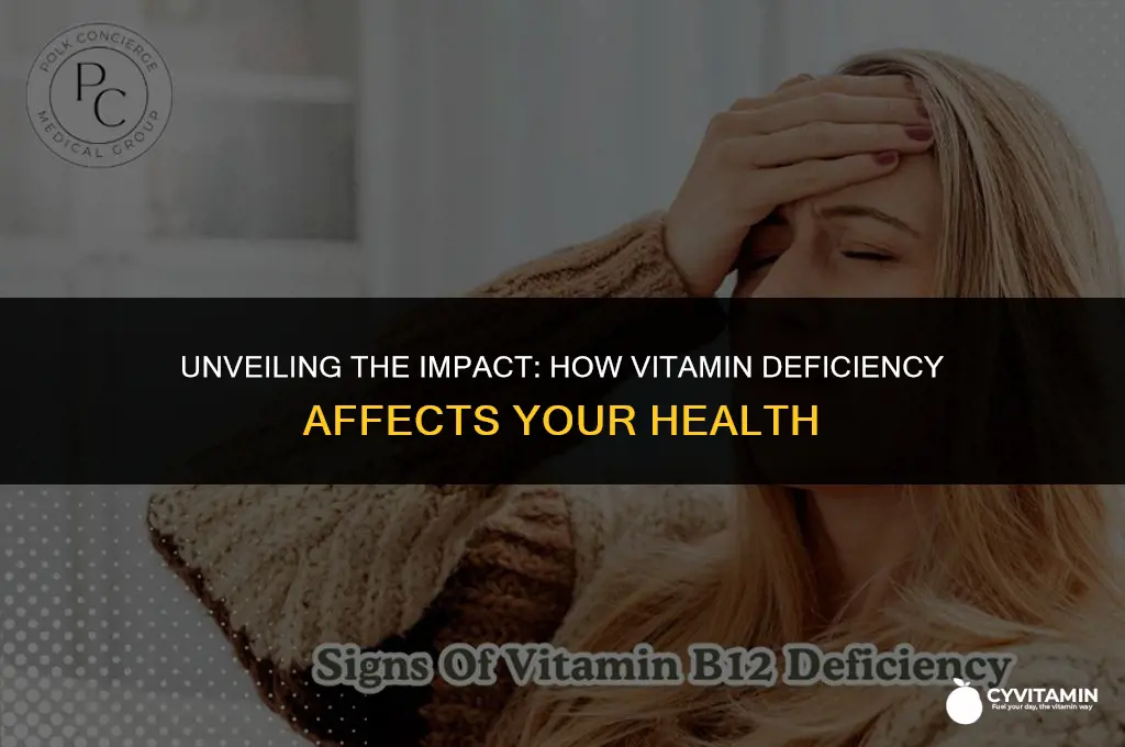 what are the effects of vitamin deficiency