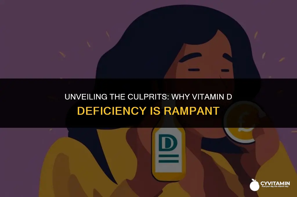 what are the reasons for vitamin d deficiency