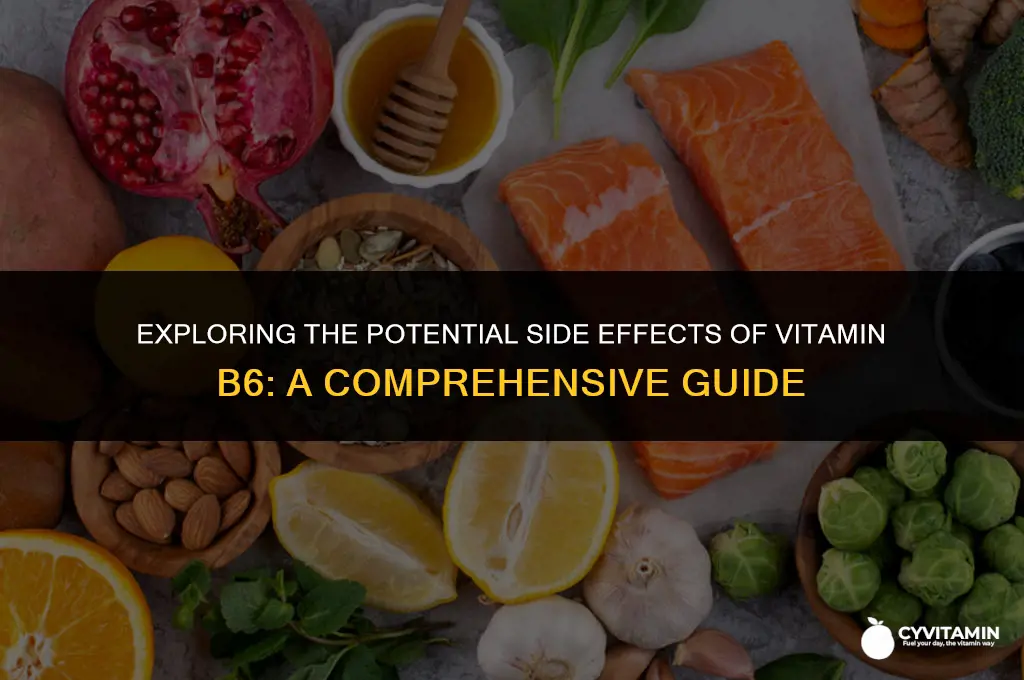 what are the side effects of vitamin b6