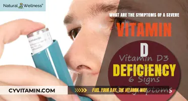 Signs of Severe Vitamin D Deficiency: What to Look Out For
