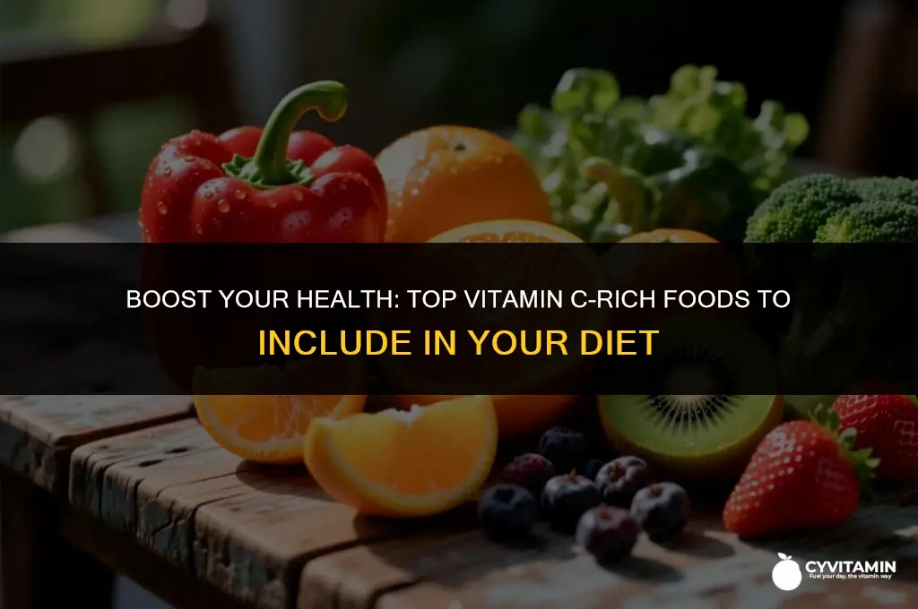 what are vitamin c rich foods