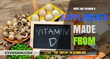 Unlocking the Secrets: What Are Vitamin D Supplements Made From?