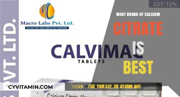 Top Calcium Citrate Brands: Which One Suits Your Health Needs Best?
