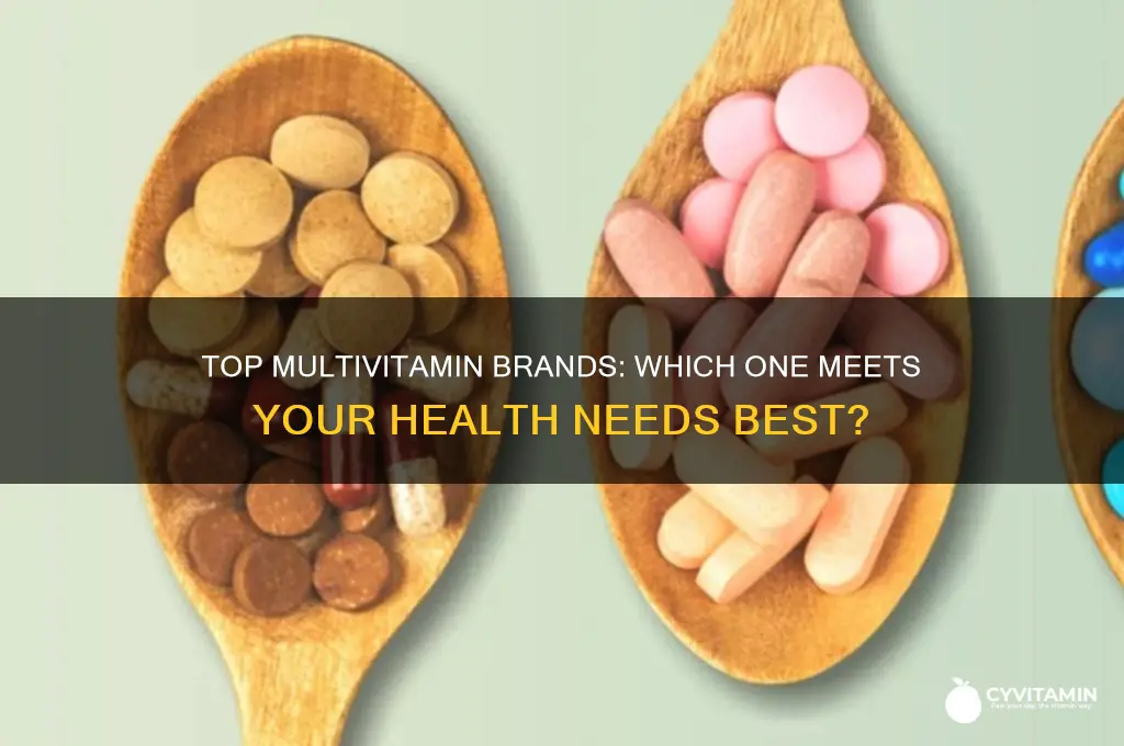 what brand of multivitamin is best