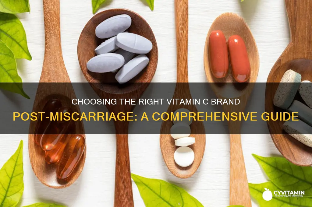 what brand of vitamin c is best for miscarriage