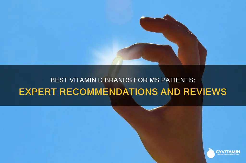 what brand of vitamin d is best for ms patients