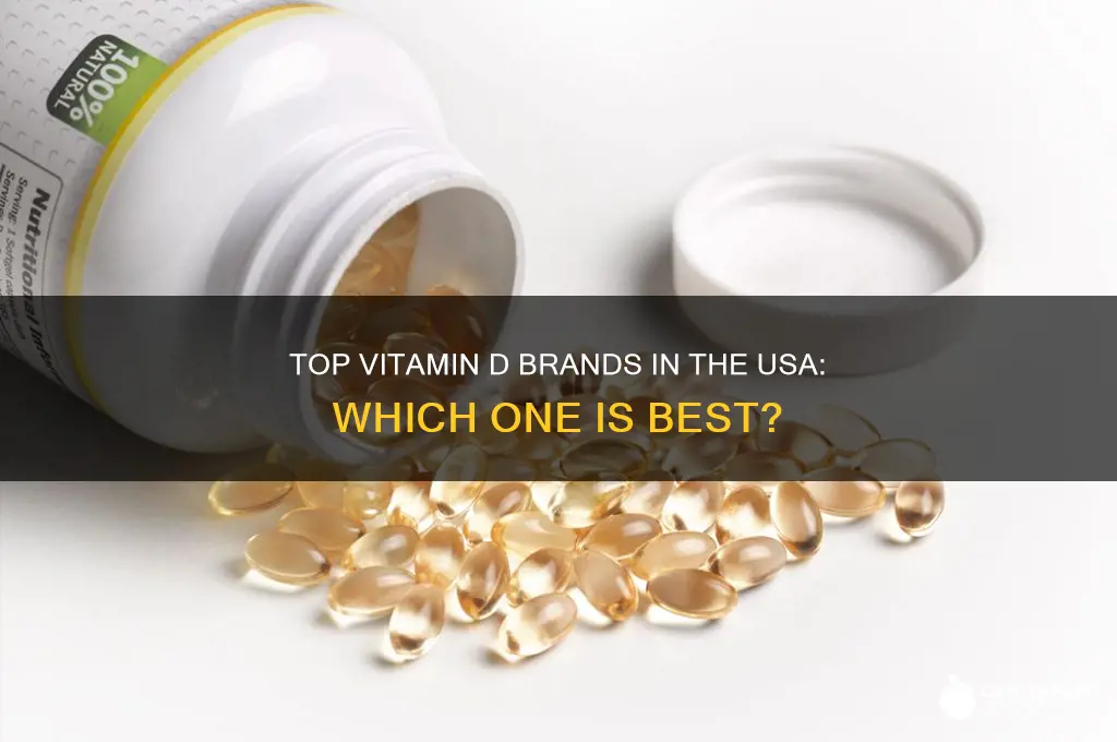 what brand of vitamin d is the best in usa