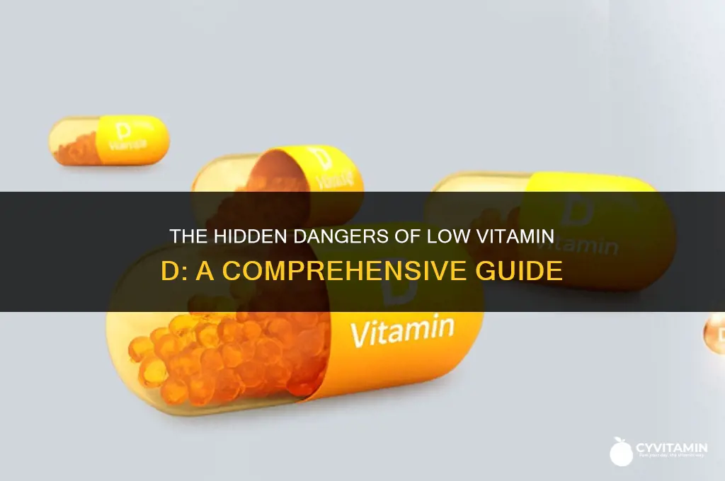 what can low vitamin d do to your body