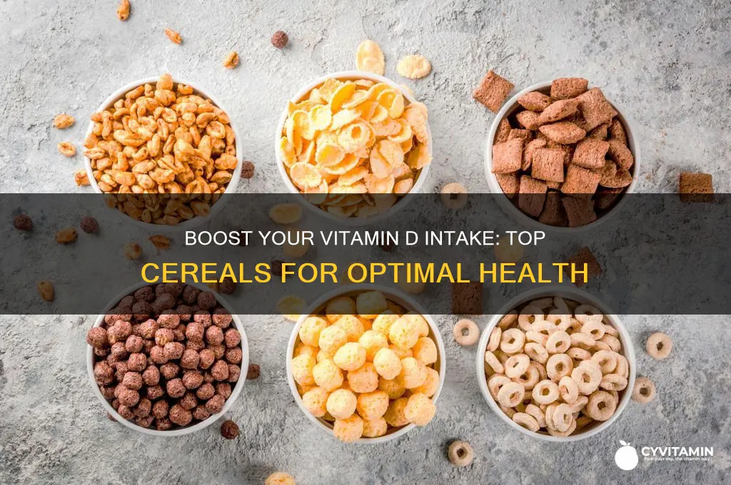 what cereal is best for vitamin d