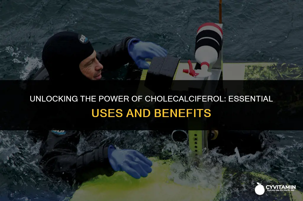 what cholecalciferol used for
